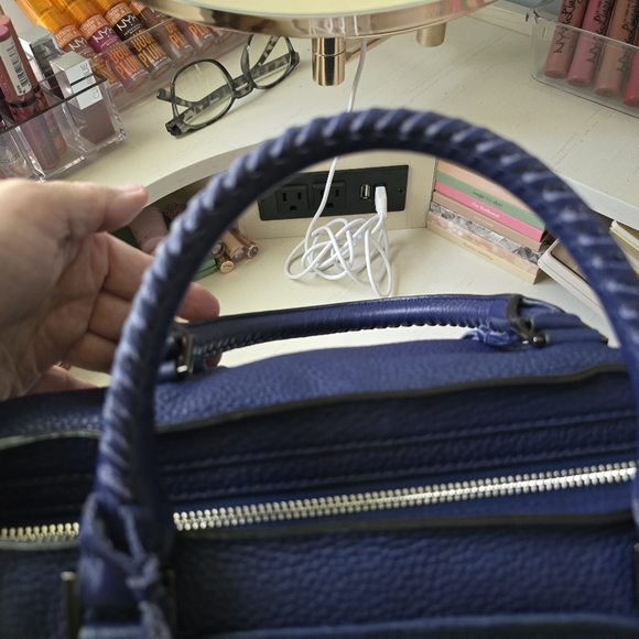 Rebecca Minkoff regan royal blue satchel - Picture 12 of 13
